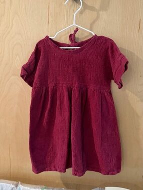 Kid 1-2T cheesecloth dress